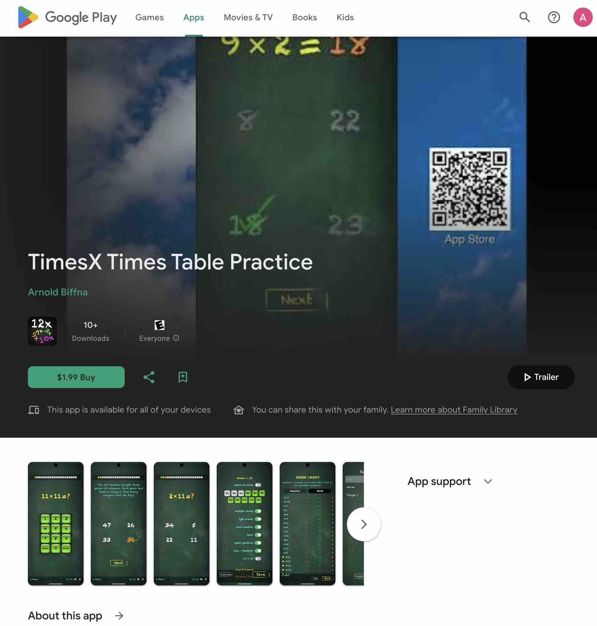 TimesX on Play Store